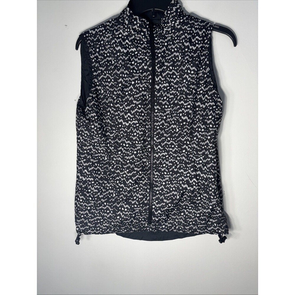 Peter Millar Womens E4 Wind Reversible Black/Anim… - image 1